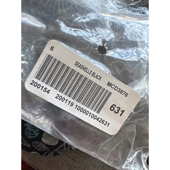 Modcloth Seashore Spectacular Linen Midi Dress Cutout Black Seashell Sz 6 NWT - Picture 11 of 11